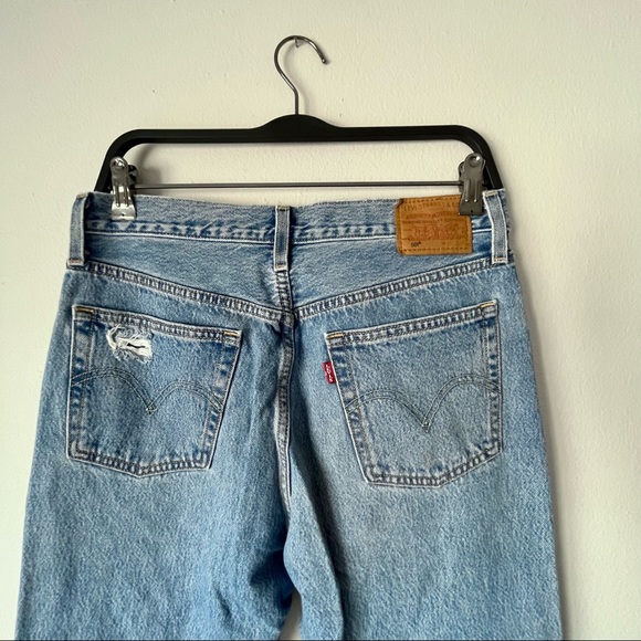 Levis 501 Straight Leg Jean in Luxor Street - Picture 7 of 8